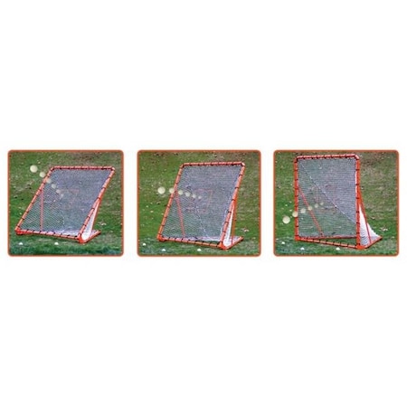 Ezgoal EZGoal 87615 6 x 6 Ft. Folding Lacrosse Goal With Tilting Rebounder 87615